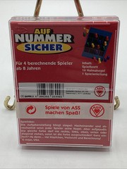 Vintage NOS Factory Sealed GERMAN Auf Nummer Sicher Strategy Game *RARE*