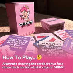 Cupid’s Card Games – Couples Drinking Game Brand New Sealed