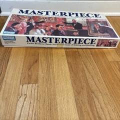Masterpiece 1987 Parker Brothers Art Auction Board Game Complete