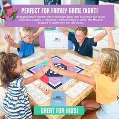 Mini Mahjer Mahjong for Beginners & Families | American Mahjong Starter Set, …
