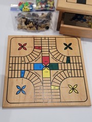 Board Game Set – 10 in 1 Tabletop Wood Game Center With Game Pieces