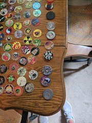 Vintage 90 ’s Pog Collection – Lot of 250+ Pogs And 12 Slammers