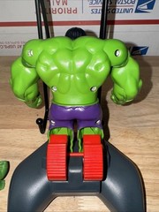 Marvel Battle Masters The Hulk Hasbro 2013 Handheld Fun 5″ Ruffalo + Hulk Mini!!