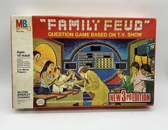 Vintage 1987 Family Feud Board Game 3rd Edition Milton Bradley Complete
