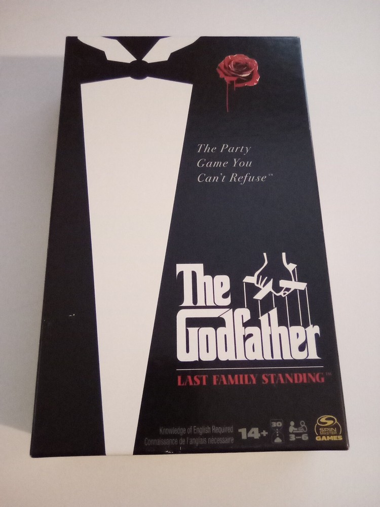 2022 THE GODFATHER LAST FAMILY STANDING GAME GREAT FOR ANY COLLECTION NEW!