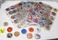 Pogs!• 320 Wrapped & Sleeved/10 Slammers!• Random Picks!• FREE SHIPPING!•