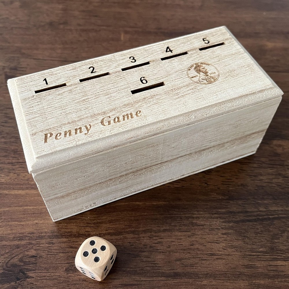 Penny Game – Fun Board Game Works with Coines, Get Rid of Coins to Win, Penny…