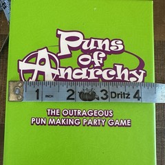 Puns of Anarchy: The Outrageous Pun Making Party Game