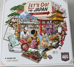 Let’s Go to Japan Kickstarter Edition (scarf and expansions included)