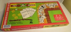 Fact Or Opinion Comprehension Board Game Kit Red Level Edition CGC Learning Well