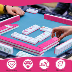 160 Pcs American Mahjong Set 1.2 Inch 160 Mahjong Tiles Set with Melamine Hand C