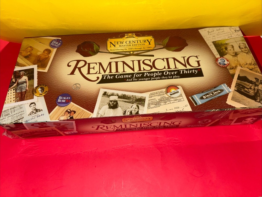 Reminiscing Board Game “New Century Master Edition” New In Box Sealed TDC Games