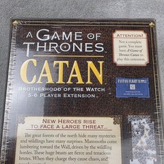 A Game of Thrones Catan – Brotherhood Watch 5-6 Extension (Fantasy Flight Games)