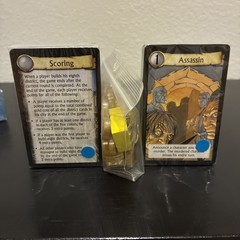 NEW Citadels Card Game w/ Dark City Expansion by Bruno Faidutti 2004 OPEN BOX
