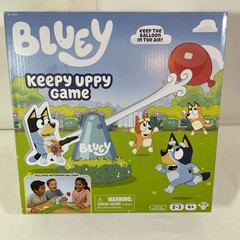 NEW Bluey Keepy Uppy Motorized Balloon Tabletop Game Kids Family Fun