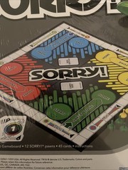Sorry! Board Game New Sealed 2-4 players Hasbro Gaming A5065 Family Game Night