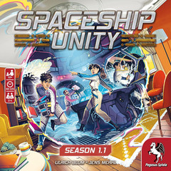 Spaceship Unity – Board Game by – 2-4 Players – 60-120 Minutes of Gameplay – Ga