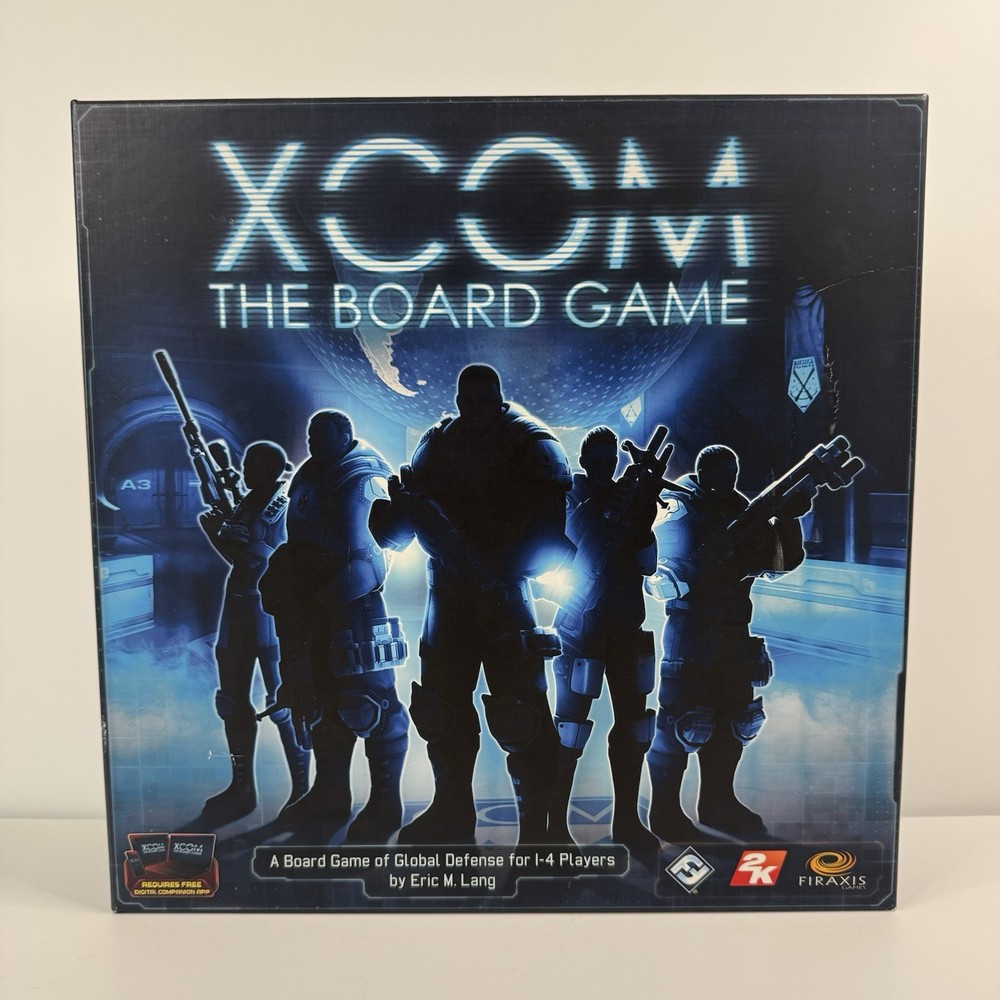 XCOM: The Board Game – Fantasy Flight Games 2014 Firaxis- Complete In Box EUC