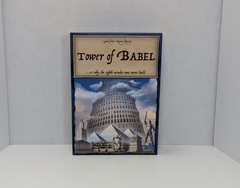 Tower of Babel Board Game Rio Grande Games 2005 Unpunched Open Box Complete