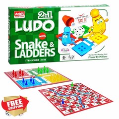 Ankit Toys and Games Ludo Snakes Ladders