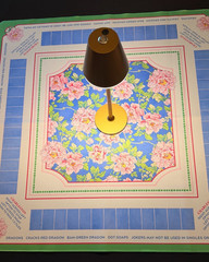 HOBBY LOBBY FLORAL MAHJONG MAT (NEW)