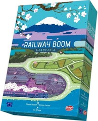 Railway Boom Board Game by Arclight | Japan Train Auction Game (2-4 Players)