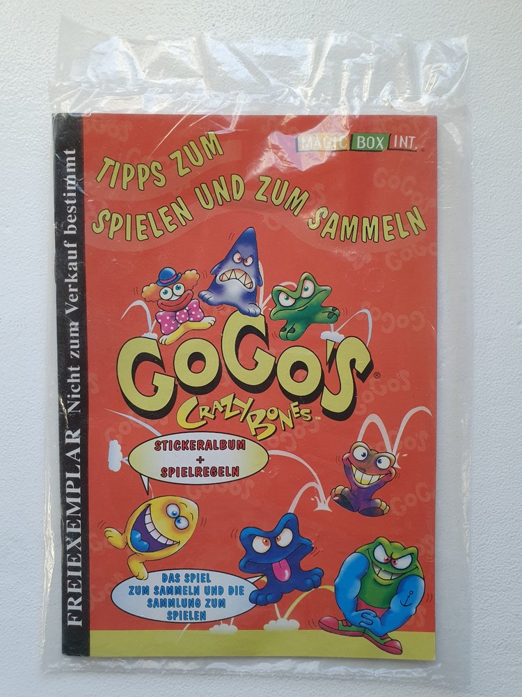 German Buddies / Mutants sticker album – Gogo’s Crazy Bones