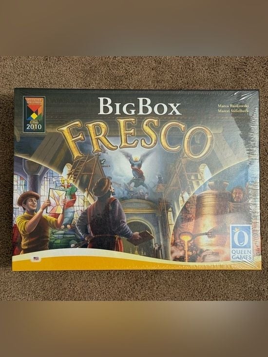 Queen Games Big Box Fresco Board Game – Multi-Color
