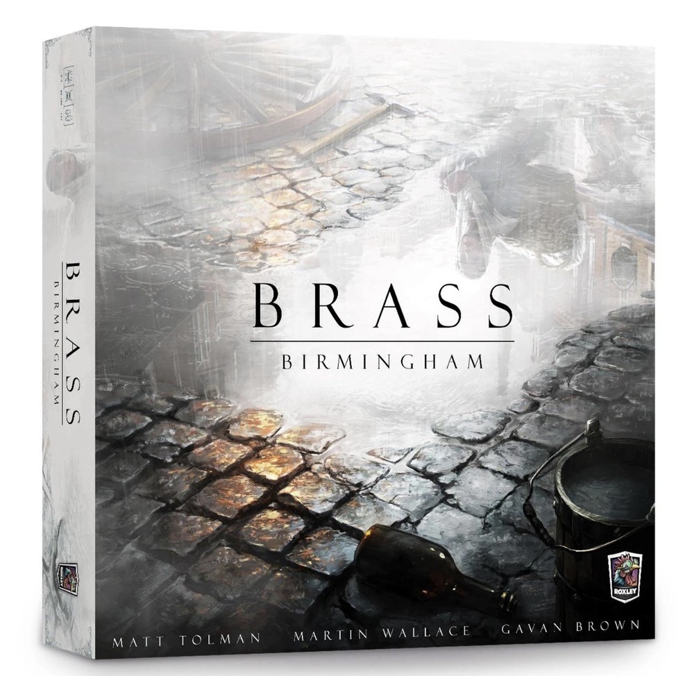 NIB Brass Birmingham Board Game by Roxley Games Strategy Economic Industry Game