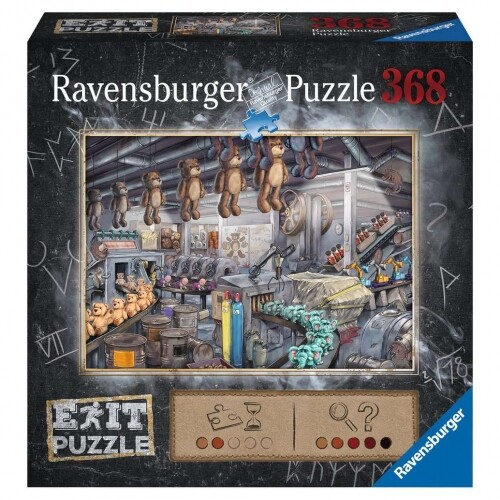 EXIT Jigsaw Puzzle – In The Toy Factory (368 Pieces) – German