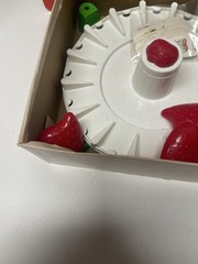 1981 Parker Brothers Strawberry Shortcake Berry-Go-Round Carousel Incomplete