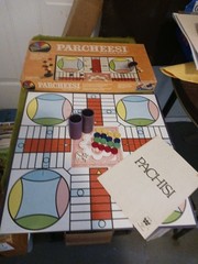 PARCHEESI 1982 Vintage Game Royal Game of India 100% Complete SELCHOW & RIGHTER