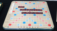 Vintage Scrabble Deluxe Edition 1977 Rotating Turntable Board Game 2