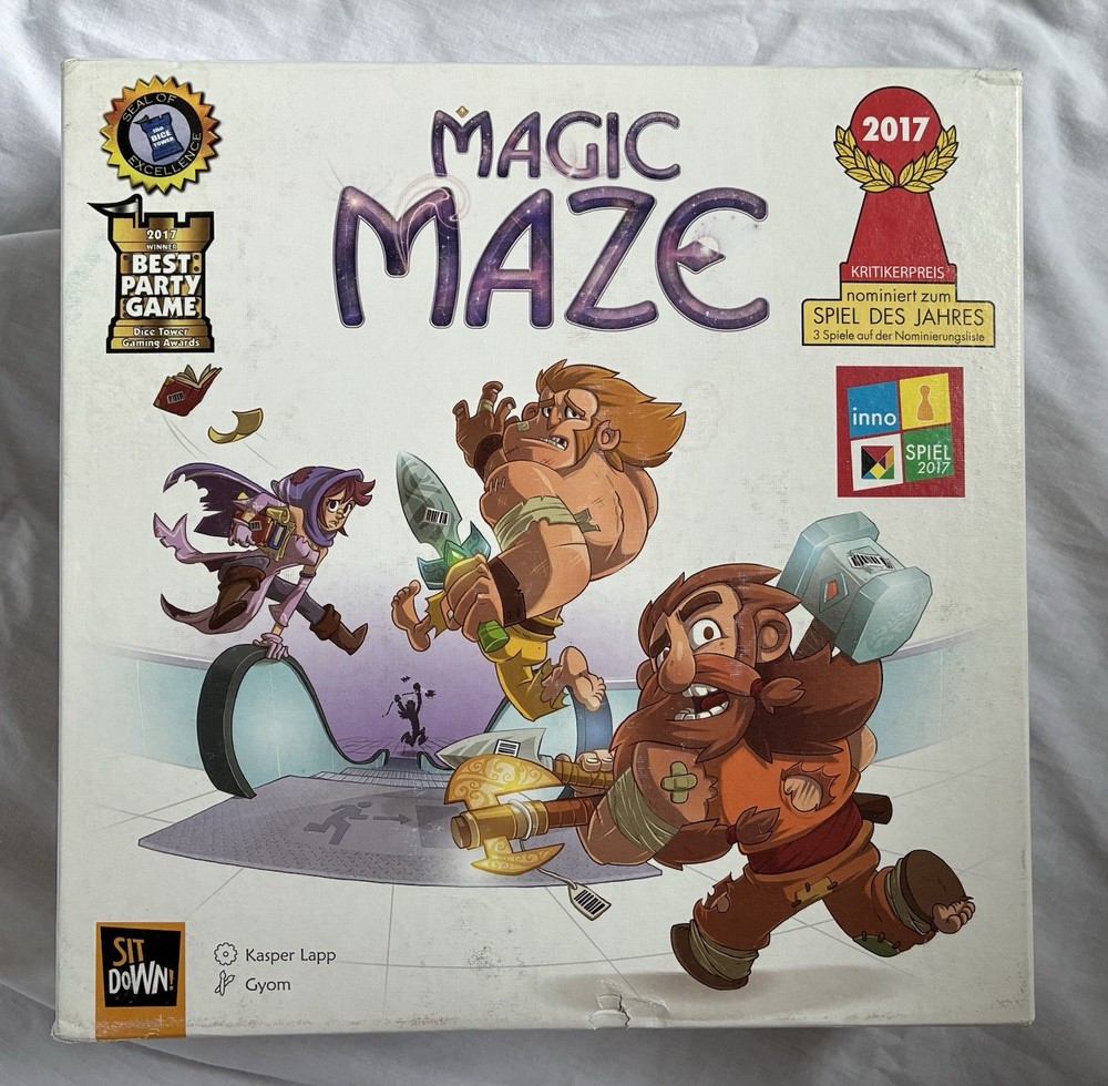 Magic Maze Board Game 100% Complete