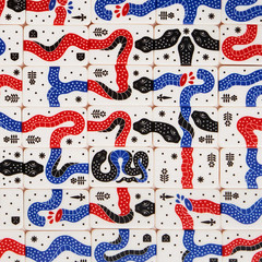 Uncommon Goods x Snakes of Wrath Tile-Laying Game