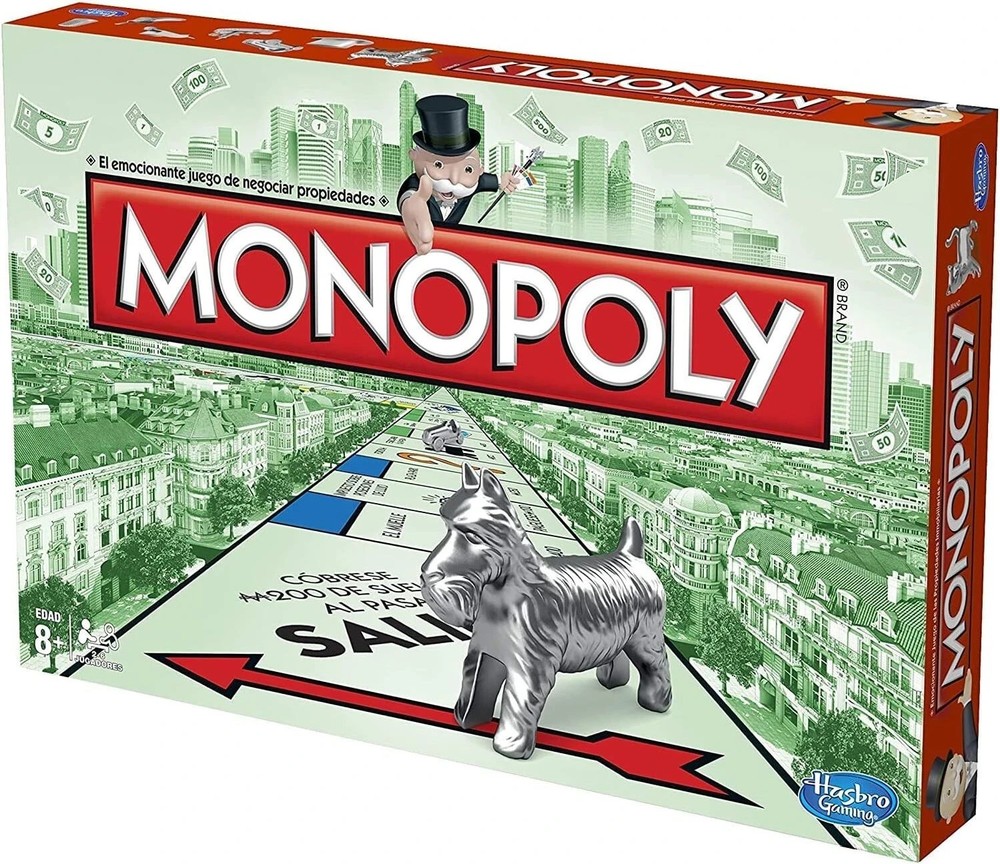 Monopoly Board Game 65th Anniversary Edition IN SPANISH (Spanish Version)