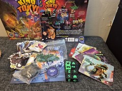 King of Tokyo Board Game Base Power Up Halloween Even More Wicked Expansions