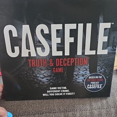 Casefile Truth & Deception Crime Board Game Based on Podcast Ages 12+ 3+P