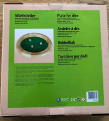 Dice Plate #30cm Natural Games