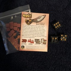 Tiny Epic Pirates Adventure Card Game Gamelyn Games W/ Curse Amdiak Expansion