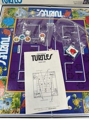 TURTLES Board GAME ENTEX Complete Based on Konami Arcade COLECO VINTAGE 1982