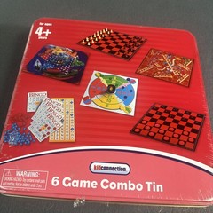 KID CONNECTION – 6 Game Combo Tin – Item #912X – New/Sealed