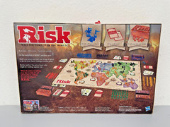 Risk – The Game of Strategic Conquest – Family Board Game – Open Box