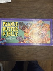 EUC Parker Brothers Peanut Butter & Jelly Game Vintage Preschool Game COMPLETE