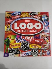 The LOGO Board Game! Trivia about the Brands You Know & Love! Ages 12+ Complete
