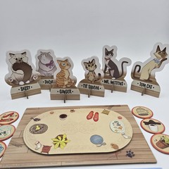Cat Crimes Who’s to Blame Logic Game Thinkfun Problem Solving Challenges Mystery