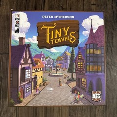 Tiny Towns Board Game Complete Used 2019 Alderac Entertainment Group AEG 7053