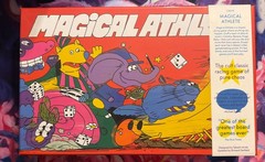 Brand New Factory Sealed Magical Athlete Board Game CMYK Takashi Ishida