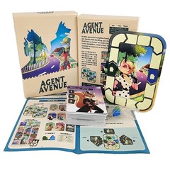 Agent Avenue Board Game Nerdlab Games New Sealed Christian Kudahl