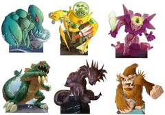 King of Tokyo Board Game (2nd Edition, 2012, IELLO, Missing 1 Plastic Stand)